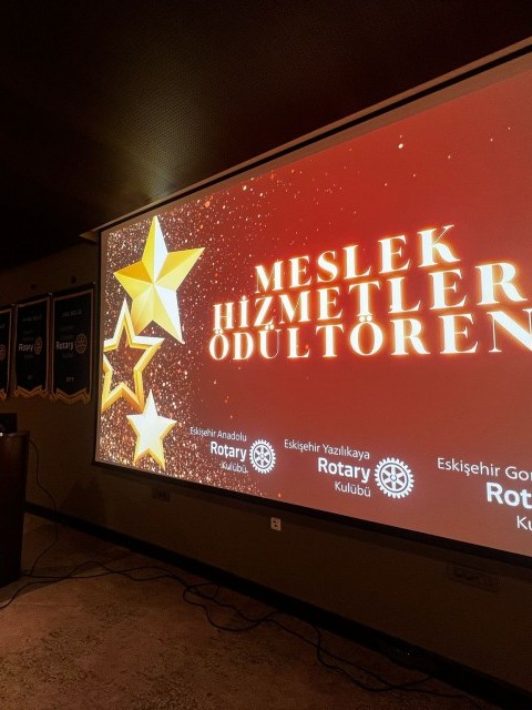 Eskişehir Gordion RK "Meslek Hizmetleri Ödül Töreni"ni gerçekleştirdi.