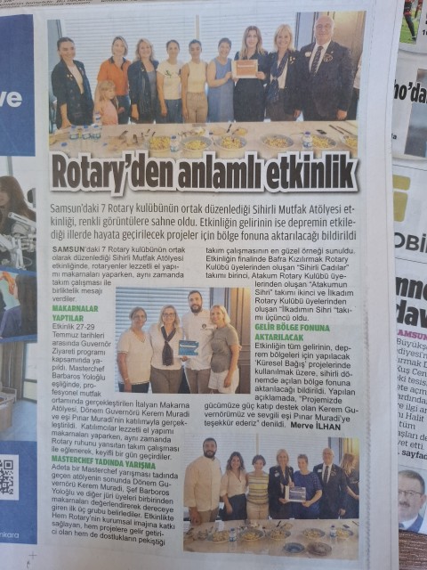 Basında "Sihirli Mutfak" Projemiz