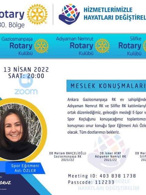 MESLEK KONUŞMALARI