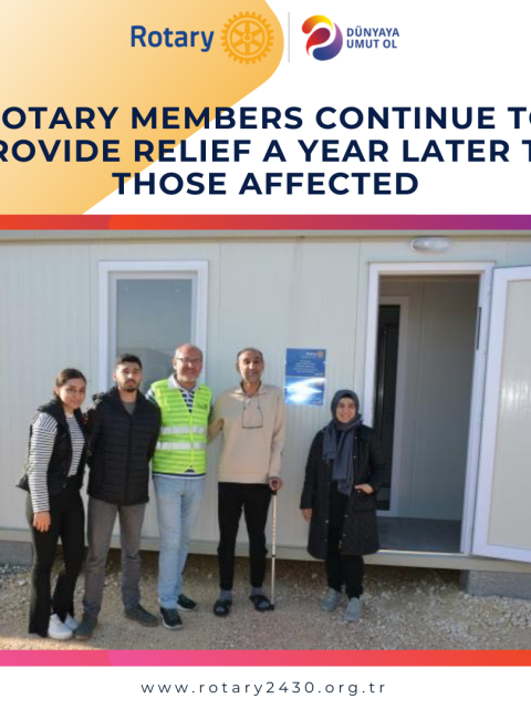 Uluslararası Ankara Rotary Kulübü Başkanı Refik Kutluer'in Rotary International’ın Kıdemli Editörü ABD'li gazeteci Arnold Grahl ile yaptığı söyleşi sonrası yayımlanan makale!