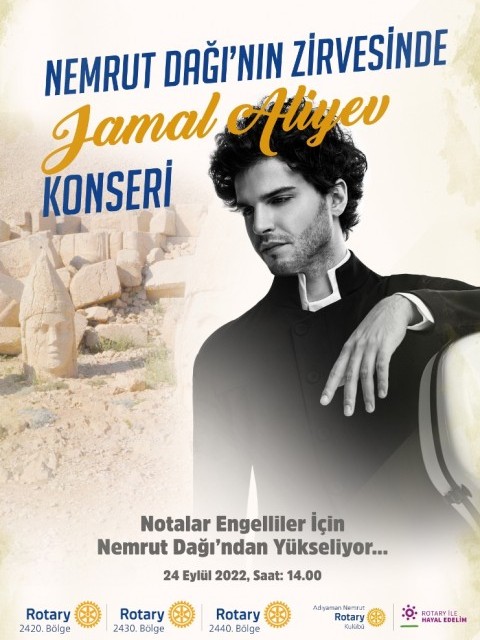 NEMRUT DAĞININ ZİRVESİNDE JAMAL ALİYEV KONSERİ