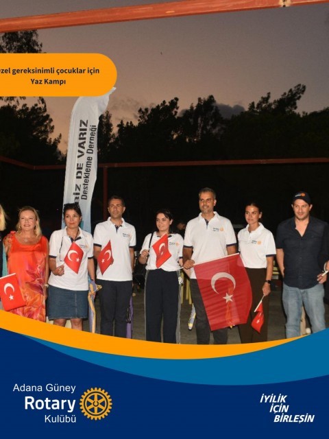 Adana Güney RK Özel Gereksinimliler Yaz Kampında