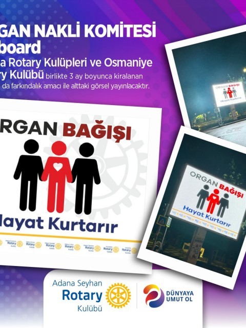 ORGAN NAKLİ KOMİTESİ Billboard