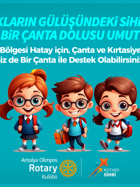 ANTALYA OLİMPOS RK DEPREM BÖLGESi HATAY’DA