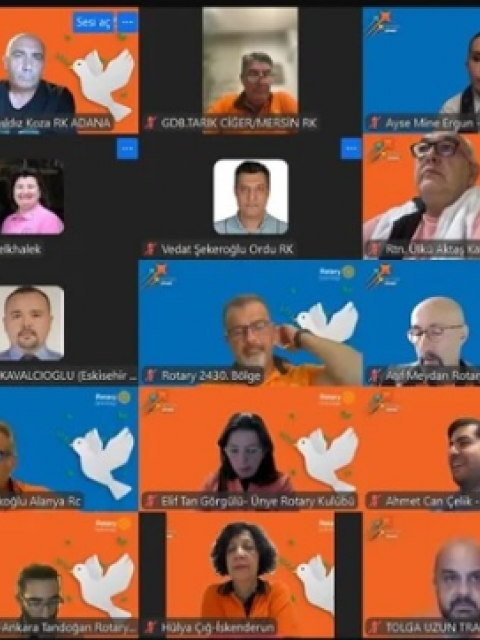 Rotary 2430 Bölgesi, Dünya Barış Günü Etkinliğiyle Bir Araya Geldi