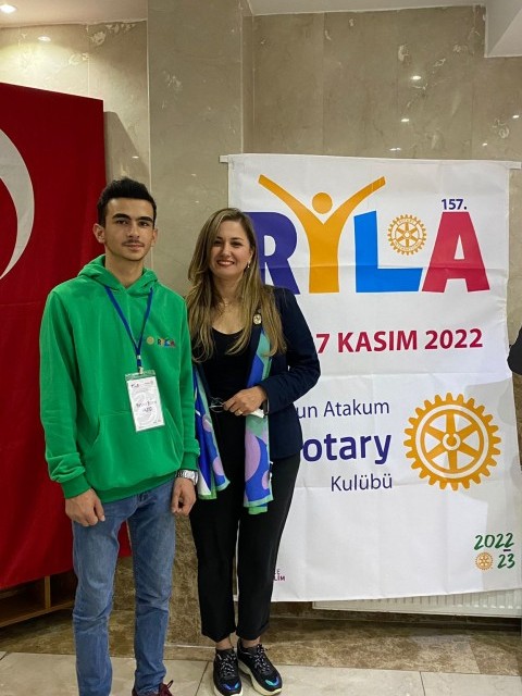 ORDU ROTARY KULÜBÜ 157.RYLA SEMİNERİNE KATILIMCI GÖNDERDİ.