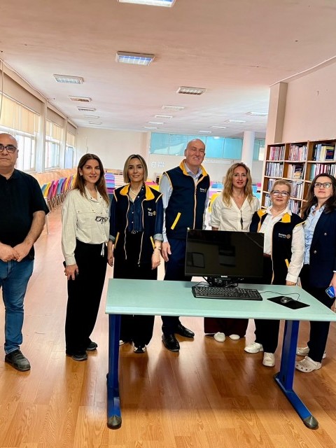 Adana Güney Rotary Kulübünden Eğitime Kalıcı Destek