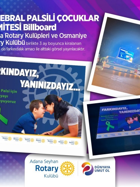 SEREBRAL PALSİLİ ÇOCUKLAR KOMİTESİ Billboard