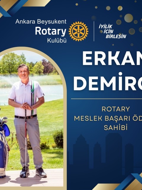 Beysukent RK'den Erkan Demirci'ye Meslek Başarı Ödülü
