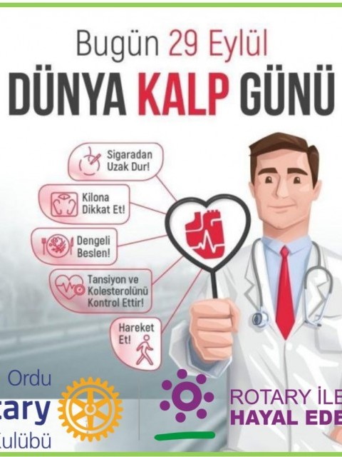 29 Eylül Dünya Kalp Günü;