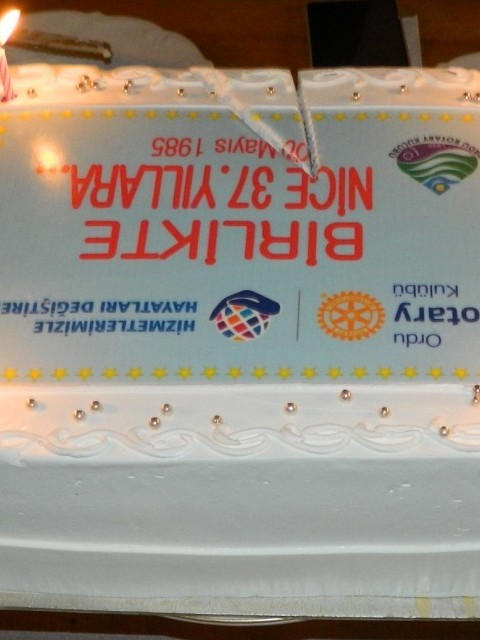 ORDU ROTARY KULÜBÜ 37.YAŞINI KUTLADI