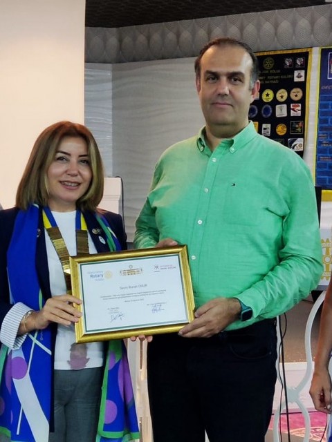 Güney Rotary Konuşmacımız Burak Onur