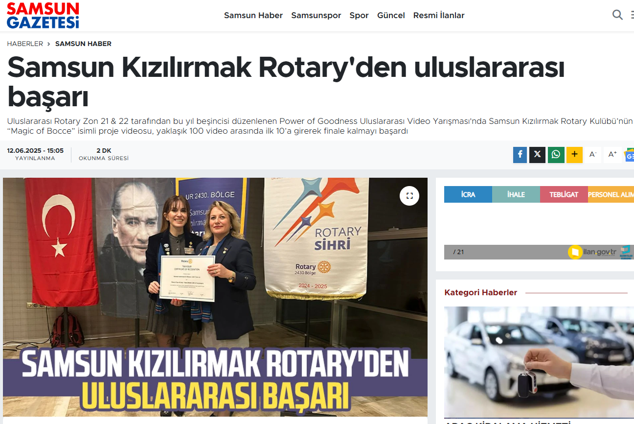 Power Of Goodness Uluslararası Video Yarışması