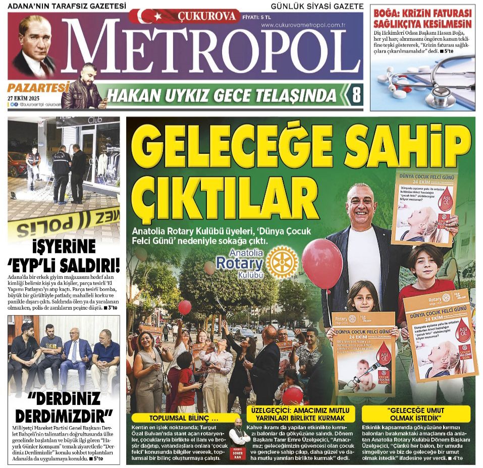 GELECEĞE SAHİP ÇIKTILAR