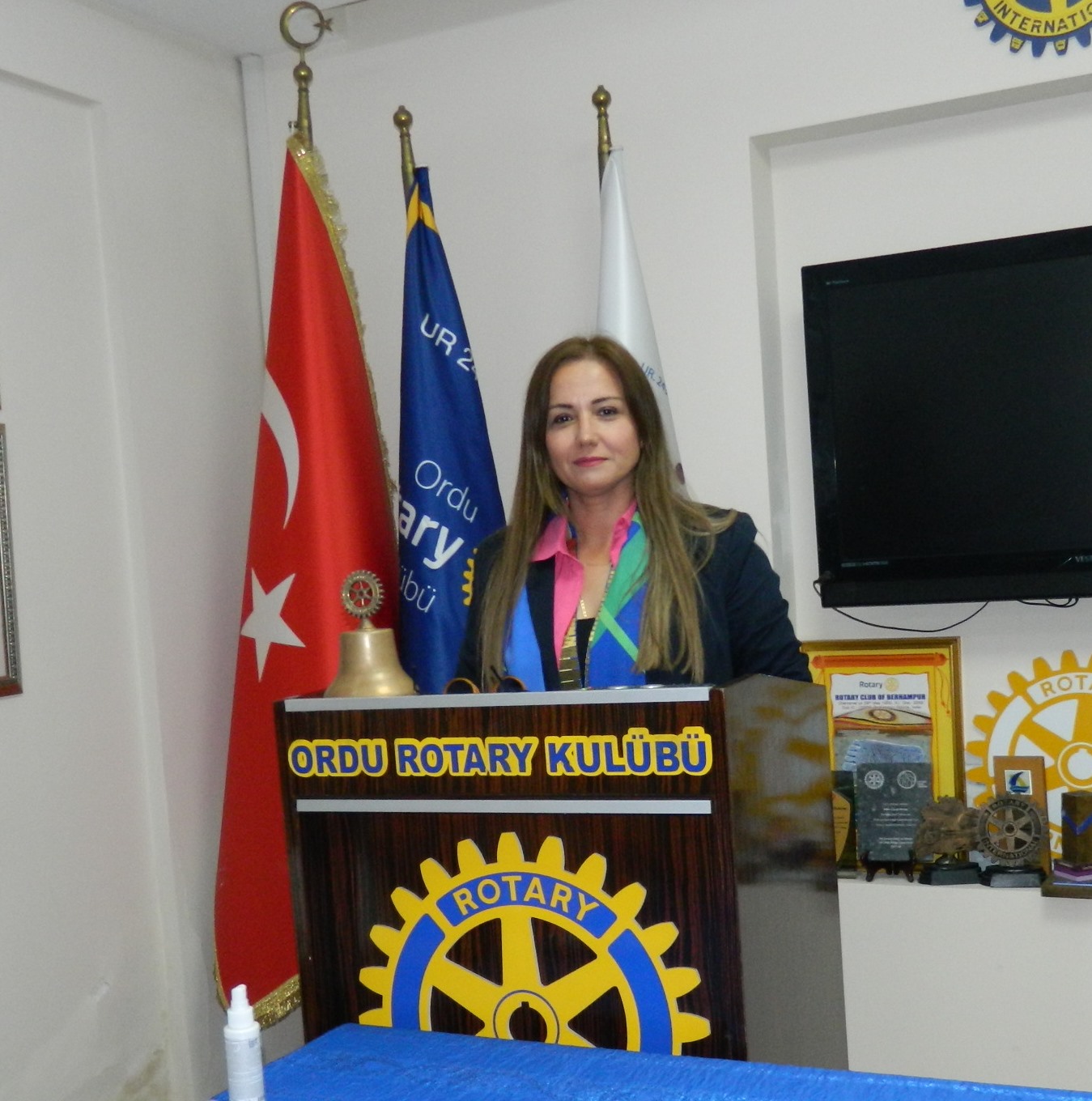 ORDU ROTARY KULÜBÜ 1910. TOPLANTISINI GERÇEKLEŞTİRDİ.