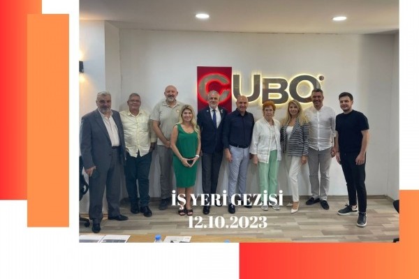 ANTALYA OLİMPOS RK CUBO BOYA FABRİKASINA İŞ YERİ ZİYARETİ GERÇEKLEŞTİRDİ