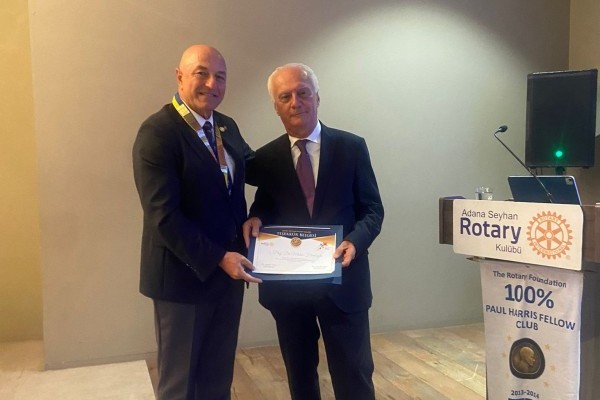 Adana Seyhan Rotary Prof.Dr.Mahir Fisunoğlu "Türkiye Ekonomisi Nereye Gidiyor"başlıklı sunumu