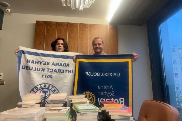 Adana Seyhan İnteract Kulübü Kitap Toplama Desteği