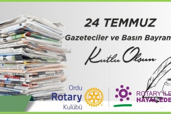 24 TEMMUZ GAZETECİLER VE BASIN BAYRAMI KUTLU OLSUN