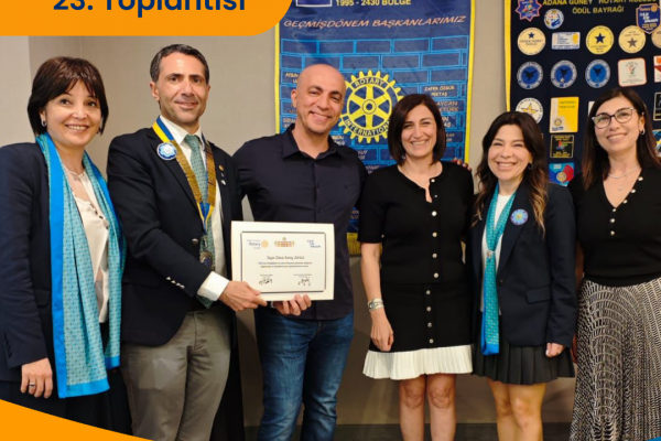 Adana Güney Rotary Kulübü 23. Toplantı