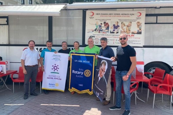 Bolu Rotary Kulübü Kan ve Kök Hücre Bağışı