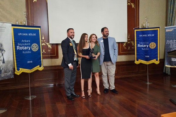Beysukent Rotary Kulübü'nden Rtn. Erhan Sertoğlu'na Vefa