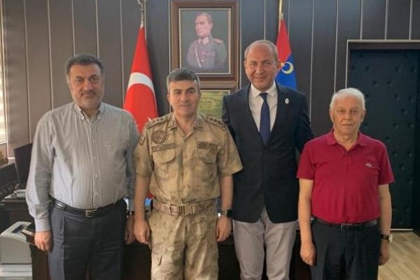 NEMRUT ROTARY KULÜBÜNDEN JANDARMA KOMUTANINA ZİYARET