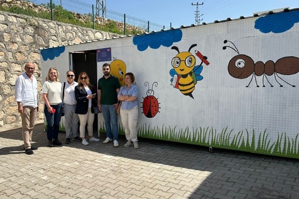 ROTARY GÜMÜŞKAYA KÖYÜNE ANAOKULU YAPTIRDI