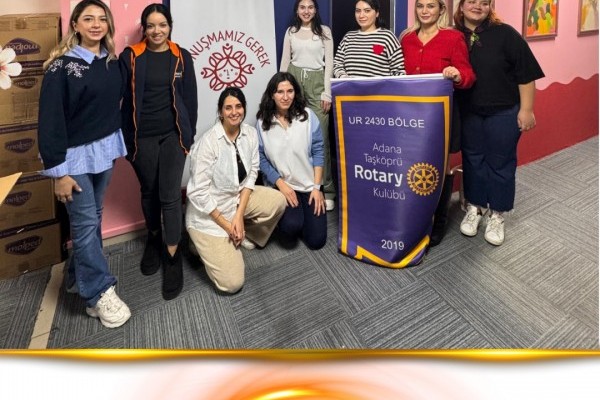ADANA TAŞKÖPRÜ ROTARY KULÜBÜ VE KONUŞMAMIZ GEREK DERNEĞİ MENSTRUAL KİT HAZIRLAMA ETKİNLİĞİ