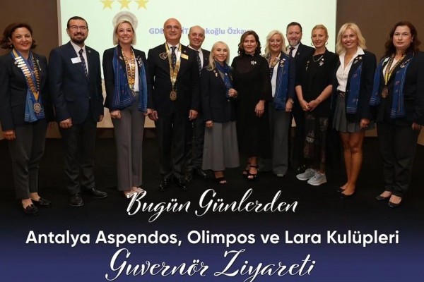 Antalya Olimpos RK 2024/25 Guvernör Antalya Kulüpleri Ziyareti