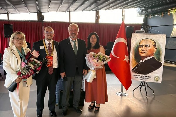 Malatya Arslantepe Rotary Kulübünde Devir - Teslim Heyecanı