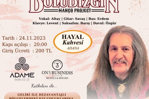 DOLUDİZGİN BAND MANÇO PROJECT HPV AŞISI BAĞIŞ KONSERİ