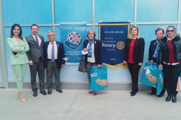 ANKARA KAVAKLIDERE ROTARY KULÜBÜ OLARAK, “İLK SARAN BİZ OLALIM” PROJEMİZİN 2.Cİ ETABI