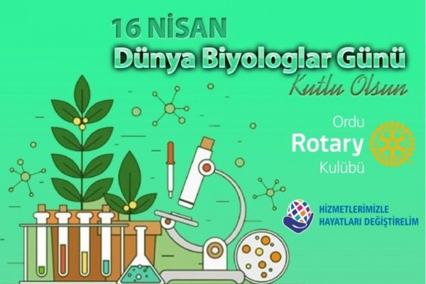 Sağlık sektöründen çevre ve tarım sektörüne kadar oldukça geniş bir alanda araştırma ve uygulama yapan biyologların 16 Nisan Dünya Biyologlar Günü’nü kutlarız.