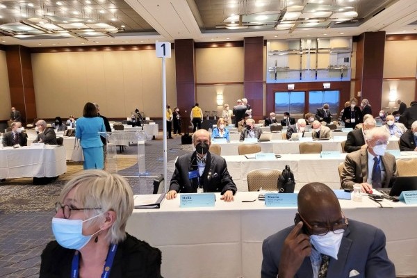 ANKARA KAVAKLIDERE RK ÜYEMİZ GDG MALİK AVİRAL UR TÜZÜK KONSEYİNE KATILMIŞTIR.