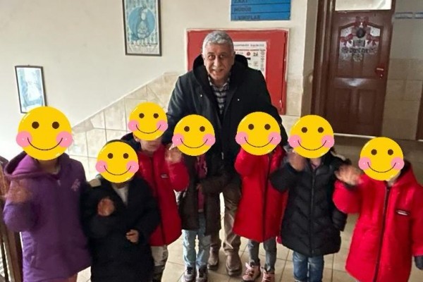 Ankara Tunalı Hilmi Rotary Kulübü Antakya / Hatay Madenboyu Ortaokulu Bot ve Mont Bağışı