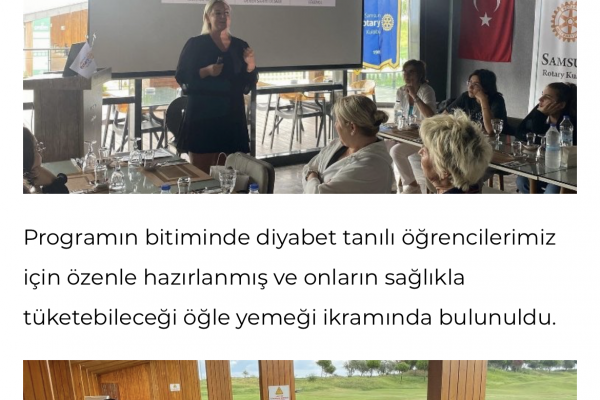 SAMSUN ROTARY'DEN TELEFONU BIRAK GOLFE GEL ÇAĞRISI