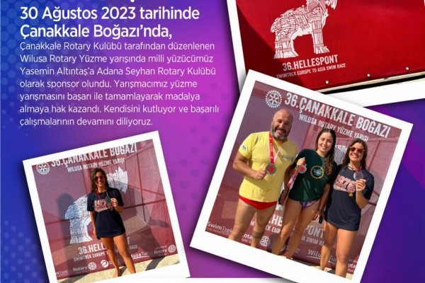 Çanakkale Wilusa Yüzme yarışı
