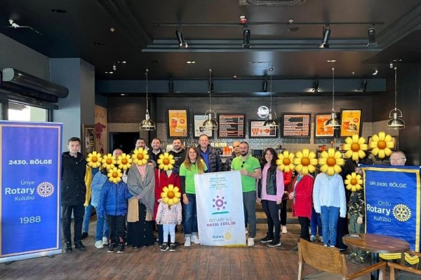 ORDU, TRABZON ORTAHİSAR VE ÜNYE ROTARY KULÜPLERİ İLE  BİRLİKTELİĞİNDE ORTAK PROJE GERÇEKLEŞTİRDİK.