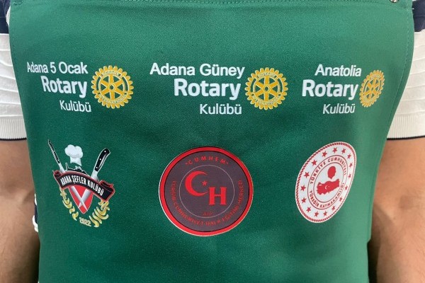 Adana 5 Ocak Rotary Kulübü Gastronomi Projesini gerçekleştirdi