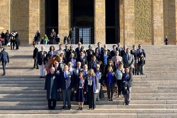 Ankara Tunalı Hilmi Rotary Kulübü 10 Kasım Atatürk'ü Anma Etkinliği