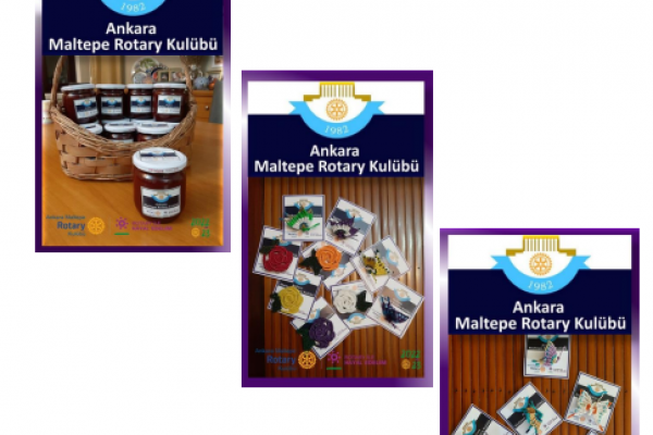 Kelebek ve gül broşlar