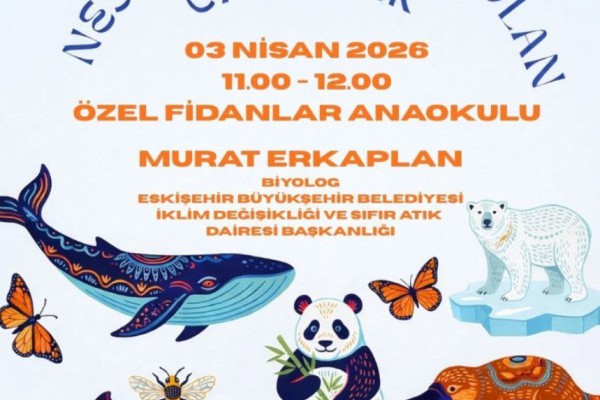 Nesli tükenen canlıları minik kalplere anlattık
