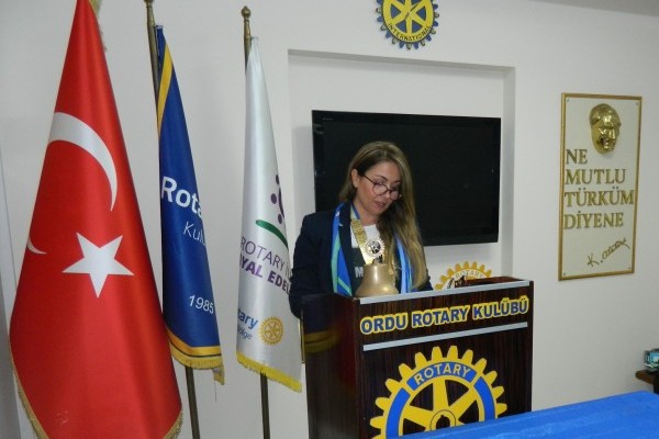 ORDU ROTARY KULÜBÜ 1919. TOPLANTISINI YAPTI.