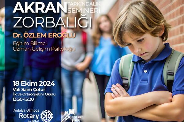Antalya Olimpos RK Akran Zorbalığı Farkındalık Semineri