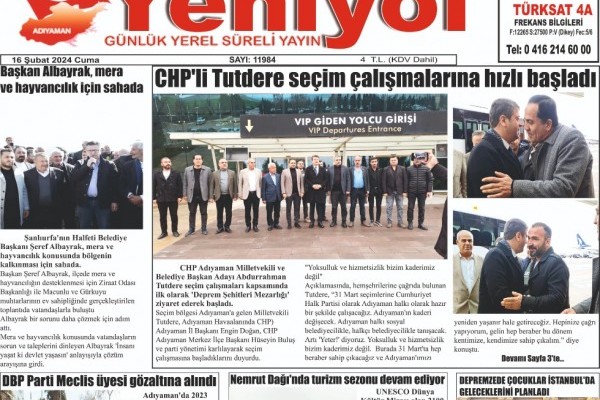 Nemrut Rotary Kulübü Basın Haberleri