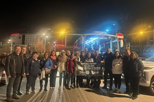 10-11 Şubat tarihlerinde Ankara Rotary Kulüpleri Olarak Hatay’ı ziyaret ettik.