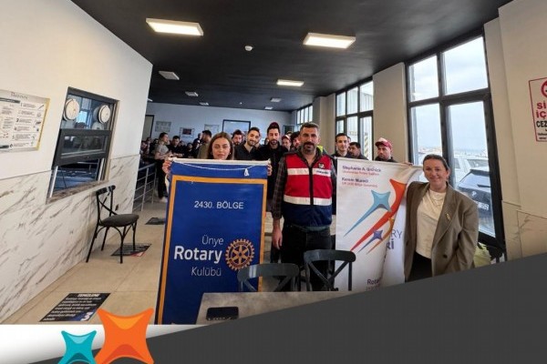 Ünye Rotary Kulübü Madde Bağımlılığı ile Mücadele Konu Başlıklı Seminer Düzenledi