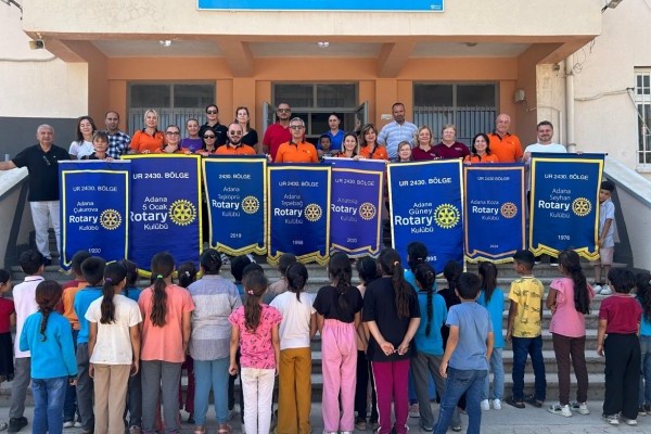 Adana Seyhan Rotary,Hatay-Kırıkhan General Şükrü Kanatlı ilkokulu su arıtma tesisi