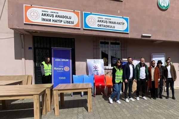 Ordu Rotary Kulübü, Ünye Rotary Kulübü, Ordu Rotaract Kulübü ve İstanbul Beyoğlu Rotaract Kulübü Ortak Projesi